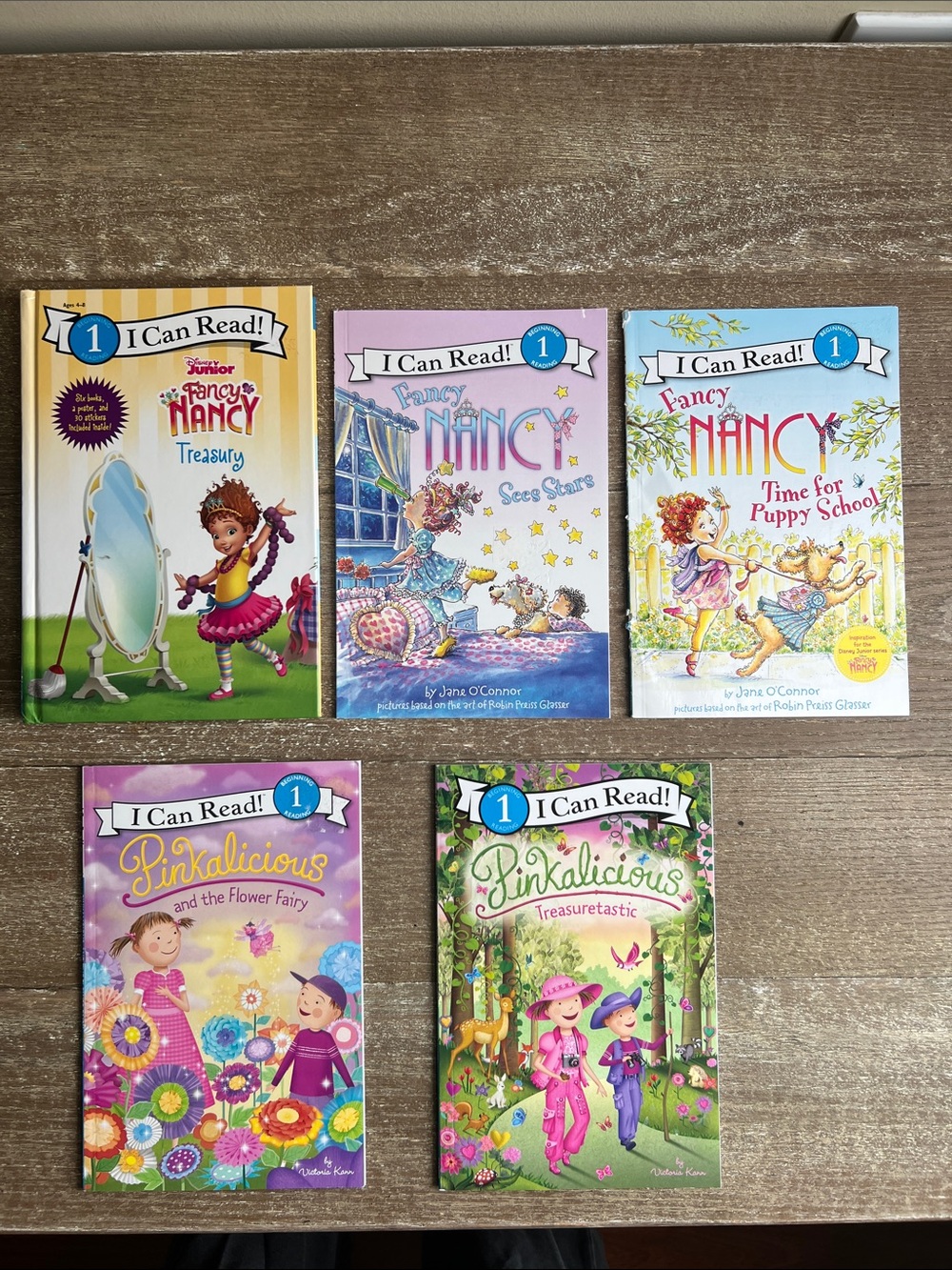 EUC Bundle of “I Can Read” Fancy Nancy & Pinkalicious Books - 10 stories